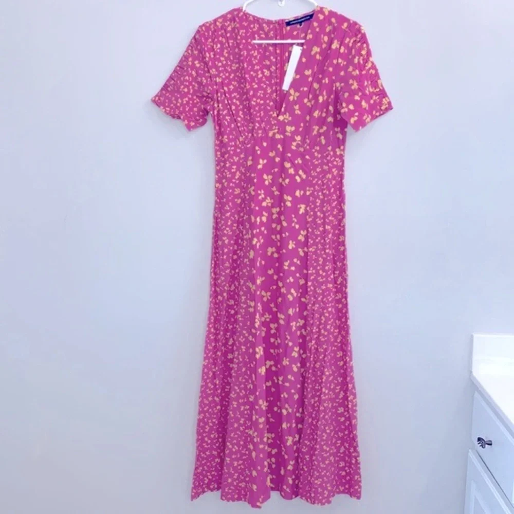 FRENCH CONNECTION Bonita  Maxi Dress-pink - Picture 6 of 13